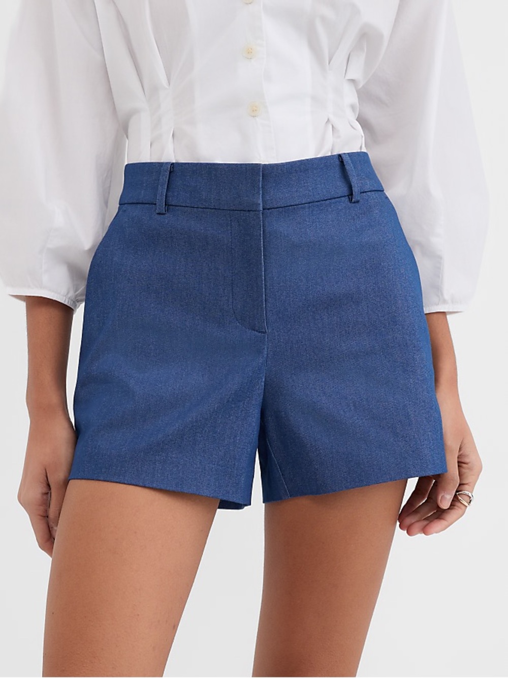 NWT Loft Riviera Shorts in Refined Denim